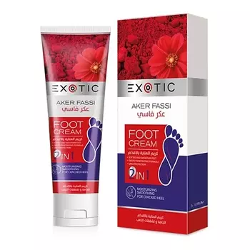 EXOTICMOOD Крем для ног 2 в 1: Aker Fassi и мочевина 100.0