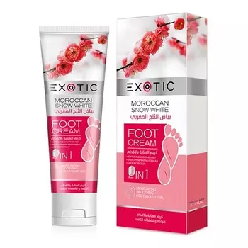 EXOTICMOOD Крем для ног 2 в 1: марокканская белоснежка и мочевина 100.0