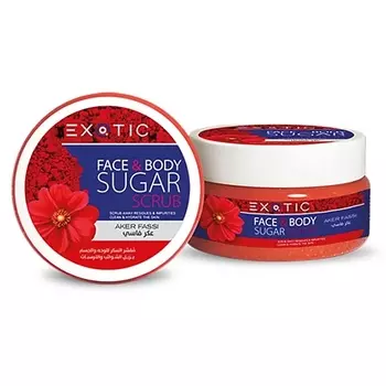 EXOTICMOOD Сахарный скраб для лица и тела Aker Fassi 300.0