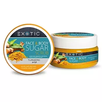 EXOTICMOOD Сахарный скраб для лица и тела Turmeric 300.0
