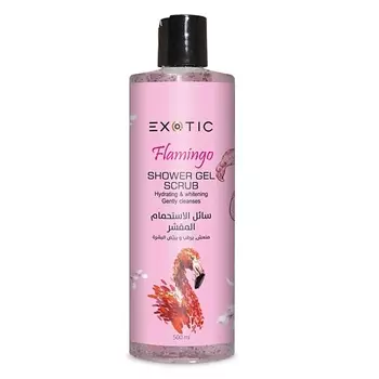 EXOTICMOOD Увлажняющий парфюмированный гель-скраб для душа FLAMINGO 500.0