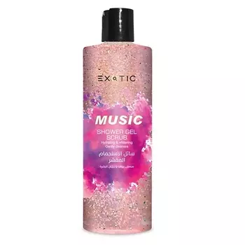 EXOTICMOOD Увлажняющий парфюмированный гель-скраб для душа MUSIC 500.0