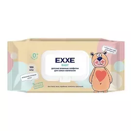 EXXE Baby серия 0+ Влажные салфетки для детей 100.0