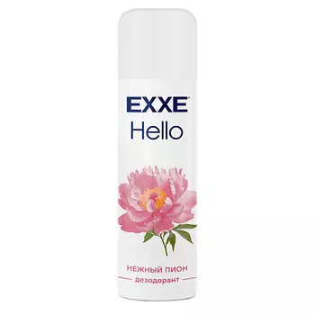 EXXE ДЕЗОДОРАНТ "HELLO" НЕЖНЫЙ ПИОН (СПРЕЙ)