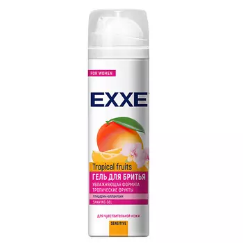 EXXE ГЕЛЬ ДЛЯ БРИТЬЯ "SENSITIVE TROPICAL FRUITS"