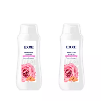 EXXE Крем-гель для душа Расслабляющий "Роза и миндаль" 2.0