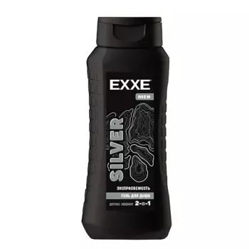 EXXE MEN Гель для душа 2в1 "Экстрасвежесть" SILVER 400.0