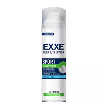 EXXE MEN Пена для бритья SPORT тонизирующая 200.0