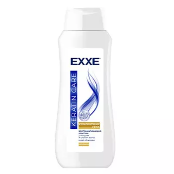EXXE Шампунь для волос KERATIN CARE "Кератиновый уход", 400 мл 400.0