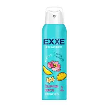 EXXE Женский дезодорант Тропическая свежесть Tropical freshness
