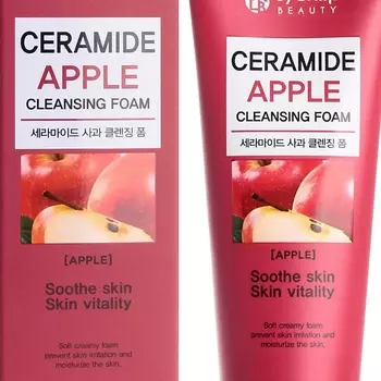 EYENLIP ENL FOAM Пенка для умывания с экстрактом яблока CERAMIDE APPLE CLEANSING FOAM