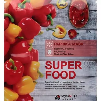 EYENLIP ENL SUPER FOOD Маска на тканевой основе EYENLIP SUPER FOOD PAPRIKA MASK