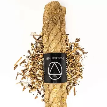 EZO Ритуальные восковые свечи скрутки Ореол удачи 3 шт.