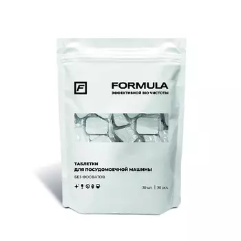 F FORMULA Таблетки для посудомоечной машины без фосфатов 30.0