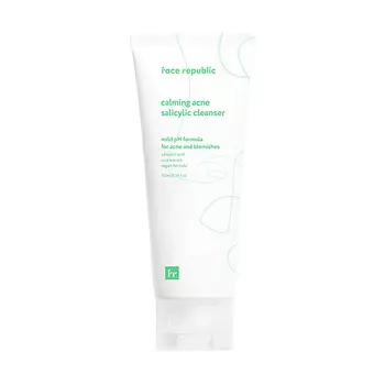 FACE REPUBLIC Гель для умывания против несовершенств с салициловой кислотой Calming acne, salicylic cleanser