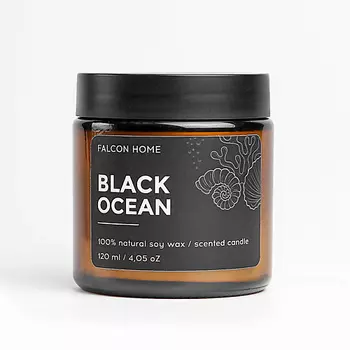 FALCON HOME Ароматическая свеча "Black Ocean"