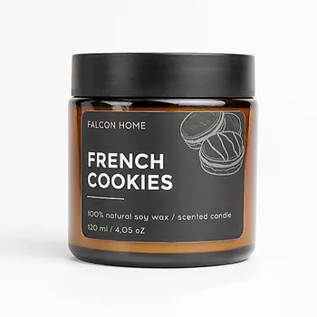 FALCON HOME Ароматическая свеча "Французское печенье"