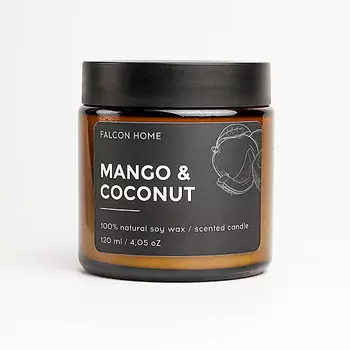 FALCON HOME Ароматическая свеча "Манго и кокос"