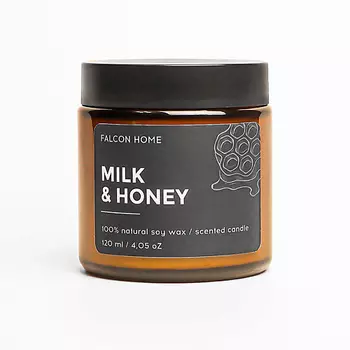 FALCON HOME Ароматическая свеча "Молоко и мёд"