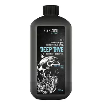 FAMILY COSMETICS Гель-шампунь ежедневный уход 2-в-1 DEEP DIVE 500.0