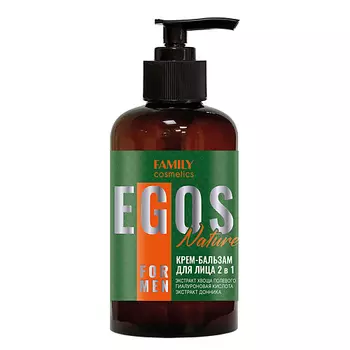 FAMILY COSMETICS Крем-бальзам для лица 2 в 1 Nature серии EGOS men 285.0