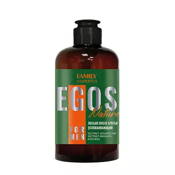 FAMILY COSMETICS Лосьон после бритья успокаивающий Nature серии EGOS for men 285.0