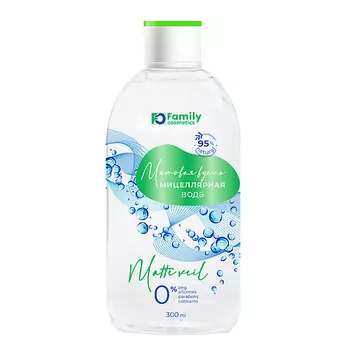 FAMILY COSMETICS Мицеллярная вода Матовая вуаль 300.0
