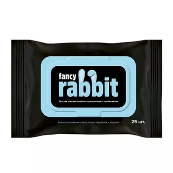 FANCY RABBIT Влажные салфетки детские
