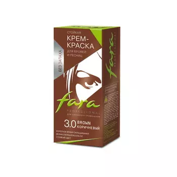 FARA Стойкая крем-краска для бровей и ресниц