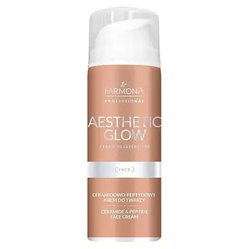 FARMONA Крем для лица с керамидом и пептидом Aesthetic Glow