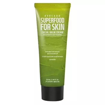 FARMSKIN Крем для лица интенсивное увлажнение Авокадо Superfood For Skin Facial Balm Avocado