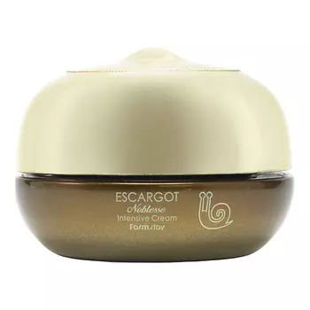 FARMSTAY Антивозрастной крем для лица с муцином королевской улитки Escargot Noblesse