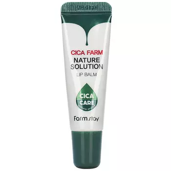 FARMSTAY Бальзам для губ с центеллой азиатской Cica Farm Nature Solution Lip Balm