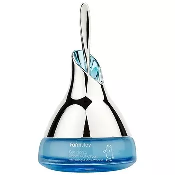 FARMSTAY Крем антивозрастной увлажняющий с экстрактом морского конька Sea Horse Water Full Cream Whitening & Anti-Wrinkle