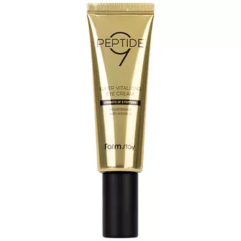 FARMSTAY Крем для области вокруг глаз омолаживающий с комплексом из 9 пептидов Peptide9 Super Vitalizing Eye Cream