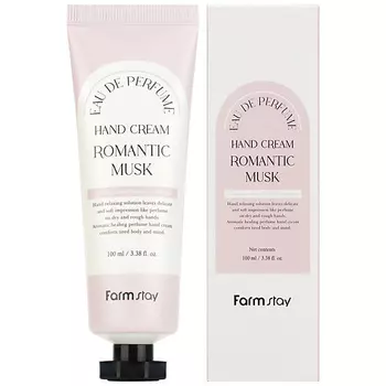 FARMSTAY Крем для рук парфюмированныйс экстрактом вечерней примулы Romantic Musk Hand Cream
