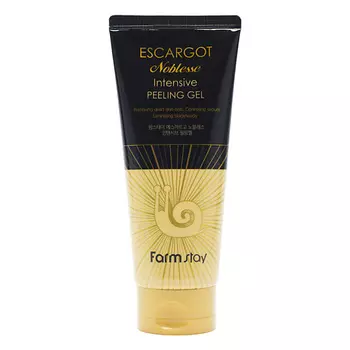 FARMSTAY Отшелушивающий пилинг-гель с муцином королевской улитки Escargot Noblesse