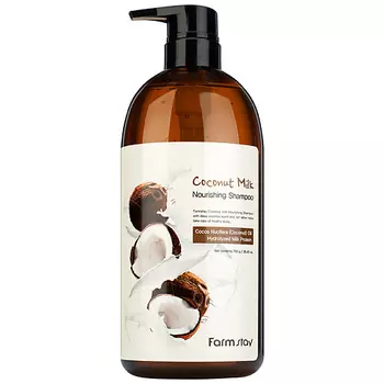 FARMSTAY Шампунь питательный с кокосовым маслом Coconut Milk Nourishing Shampoo