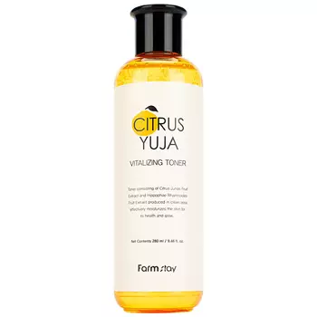 FARMSTAY Тонер для лица освежающий с экстрактом юдзу Citrus Yuja Vitalizing Toner