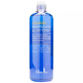 FARMSTAY Тонер для лица укрепляющий с коллагеном Collagen Water Full Moist All Day Toner
