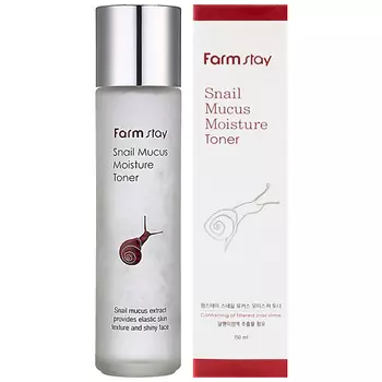 FARMSTAY Тонер для лица увлажняющий с муцином улитки Snail Mucus Moisture Toner
