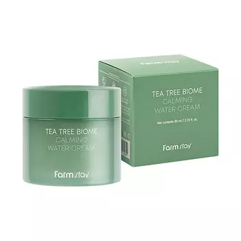 FARMSTAY Увлажняющий крем для лица с чайным деревом Tea Tree Biome Calming Water Cream