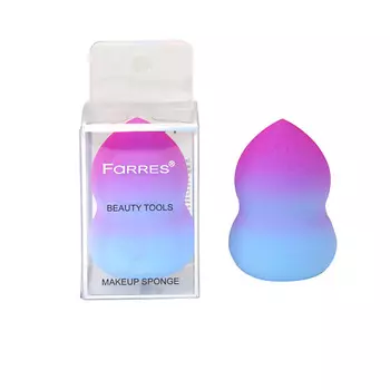 FARRES Безлатексный спонж для макияжа ГРАДИЕНТ ГРУША