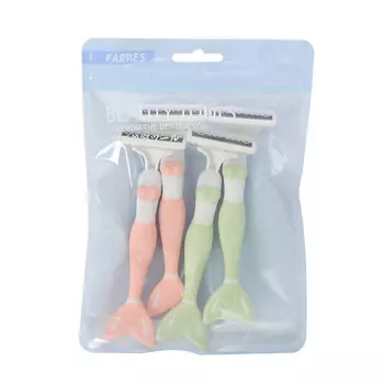 FARRES Бритвы одноразовые с 3-мя лезвиями "Русалочка" 0.1