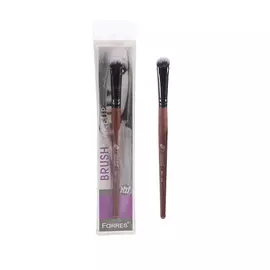 FARRES Кисть для нанесения и растушевки теней укороченная WOOD 10