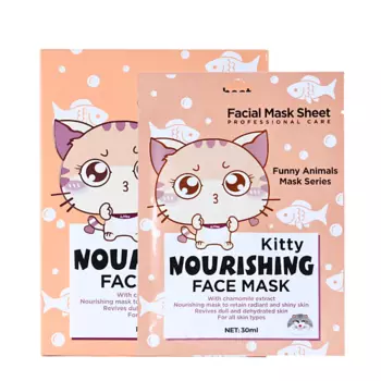 FARRES Маска для лица питательная "Кошечка"