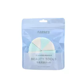 FARRES Набор 8 безлатексных спонжей для макияжа ДОЛЬКИ