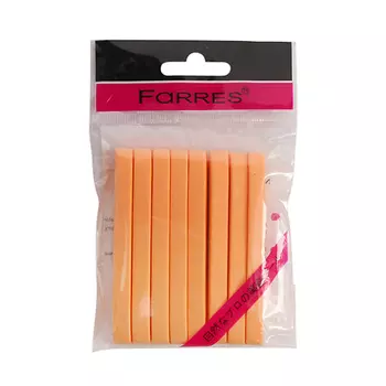 FARRES Набор 8 прессованых спонжей для макияжа