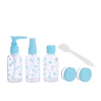 FARRES Набор пластиковых бутылок для косметики 6 в 1