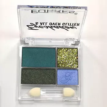 FARRES Палетка теней для век "All Over Glitter"